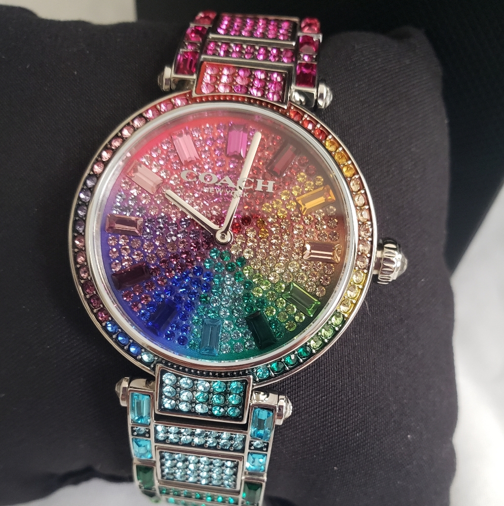 Coach Multicolor Crystal Women's Watch